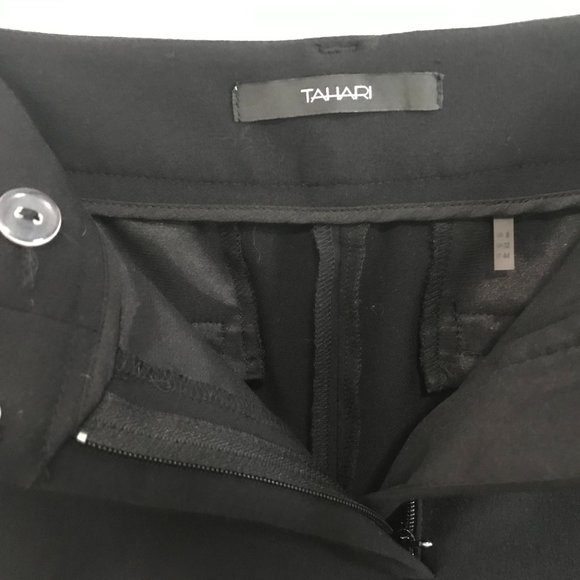 Tahari Black Ankle Pants - Picture 1 of 3